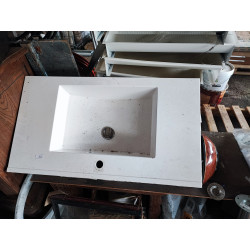 Lavabo en résine 90 cm X 50 cm